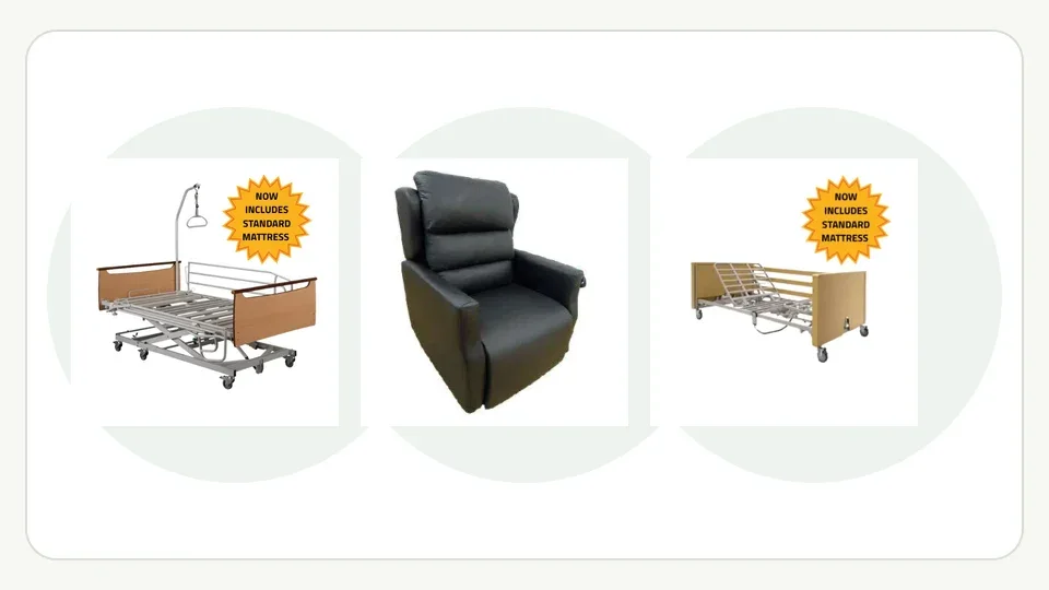 Bariatric premier home care equipment package