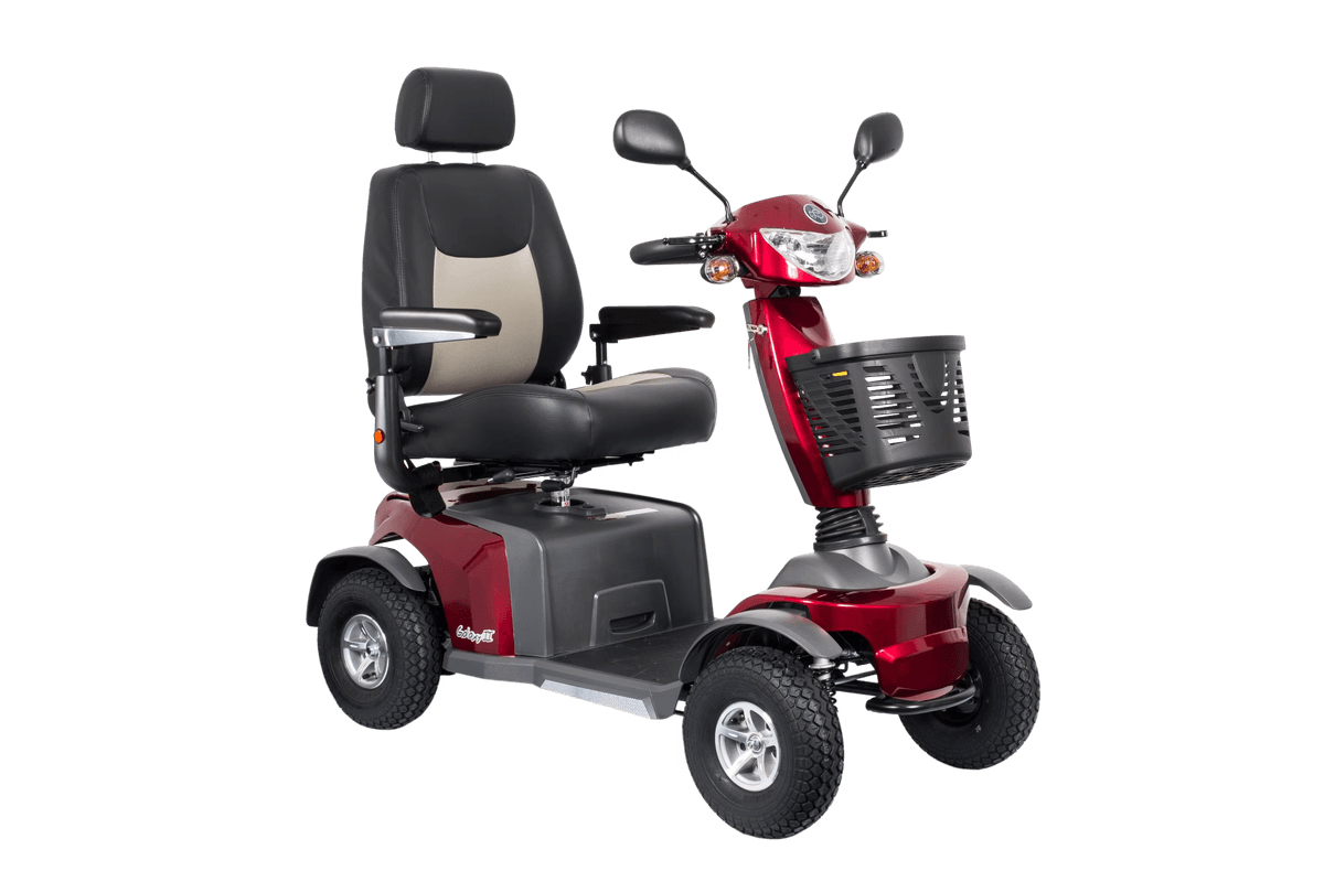 Excel Galaxy 2 road scooter red