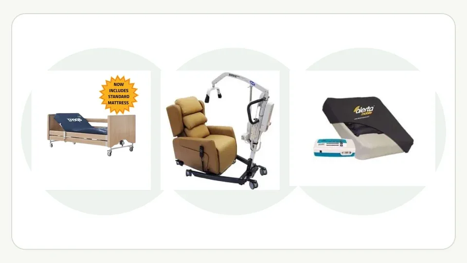 Premium home care equipment package